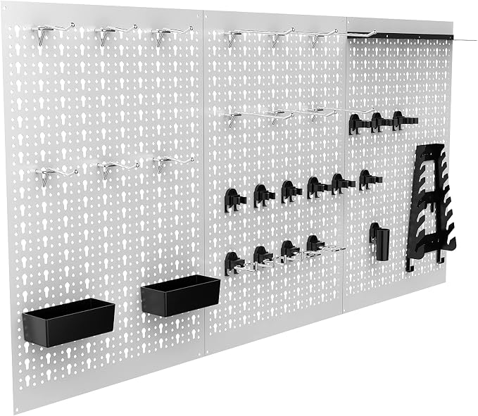 TORACK 3 PCS Metal Pegboard Panels - Image 3