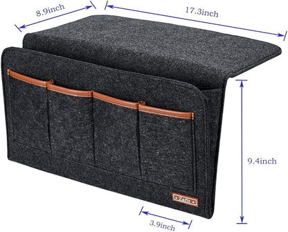 Bedside Caddy, 7 Pockets Large Size Bedside Organizer Caddy - Image 4