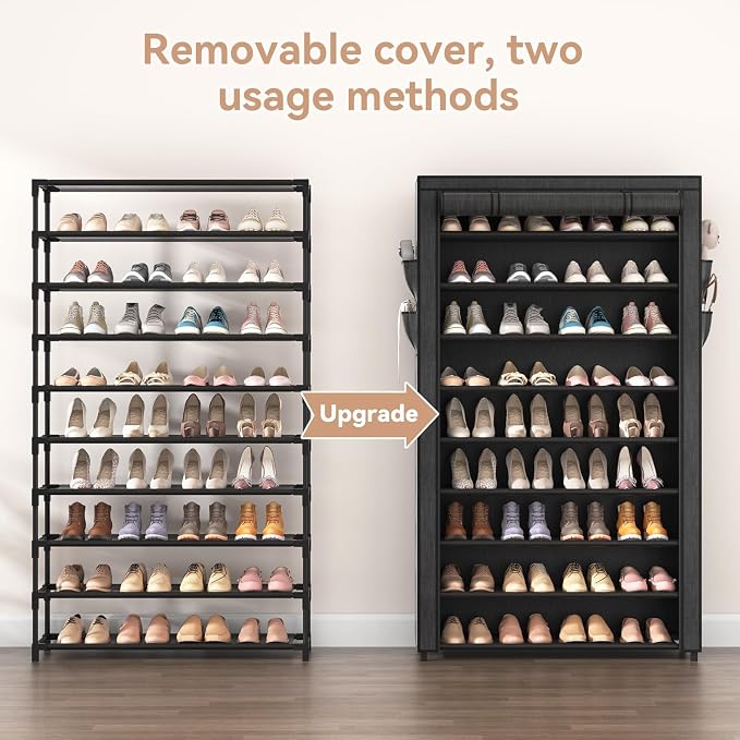 LANTEFUL Shoe Rack with Covers - Image 5