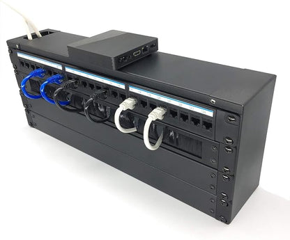 Jingchengmei 1U Disassembled Rack Mount Cable Management Panel - Image 7