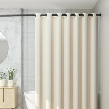 CorkLatta Black Shower Curtain Rod 31 to 80 Inch, 1 Inch Diameter Heavy Duty - Image 7