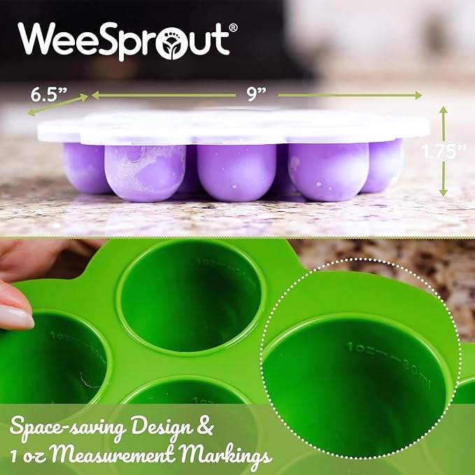 WeeSprout Silicone Baby Food Freezer Tray - Image 4