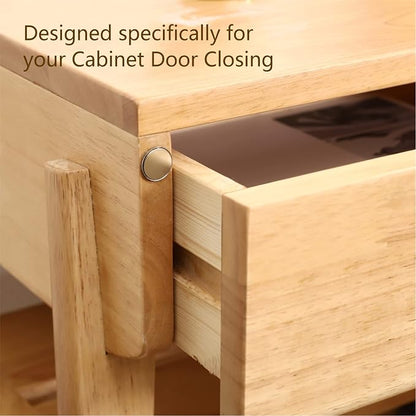 Mousike Magnetic Door Catch Ultra Thin Cabinet Magnets Stainless Steel Drawer - Image 4