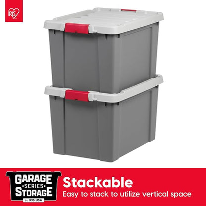 IRIS USA 20 Gallon Lockable Storage Totes - Image 4