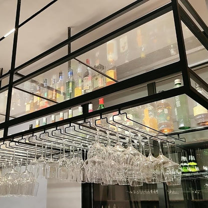 59IN Acrylic Ceiling Wine Glass Rack - Image 7