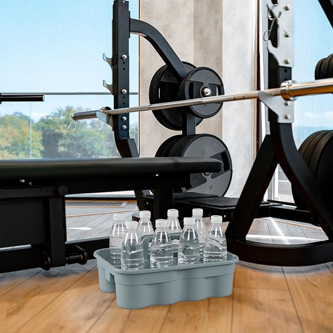 6 Pack Plastic 2 Compartments Cleaning Supplies Caddy, Commercial Carry Caddy - Image 5