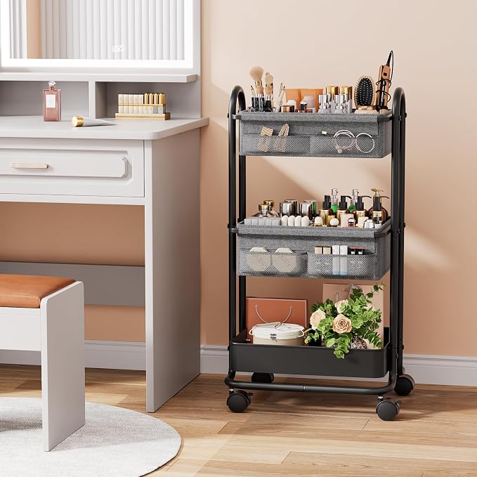 Modanais Baby Diaper Caddy Organizer Cart - Image 5