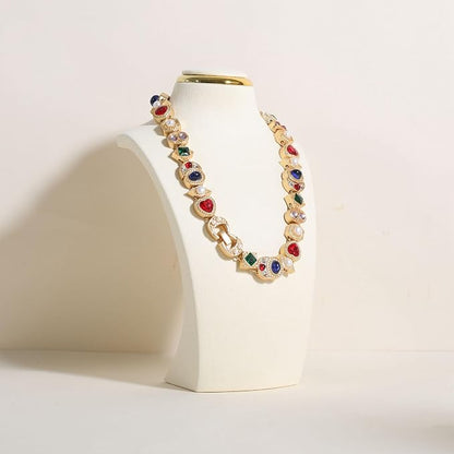 velvet necklace display stand, necklace display holder - Image 3