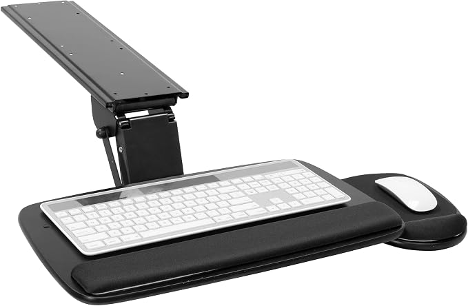 Mount-It! Full Motion Under Desk Keyboard Tray by Mount-It