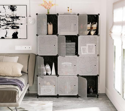 AWTATOS 12 Cube Storage Organizer, Closet Storage Shelves - Image 2