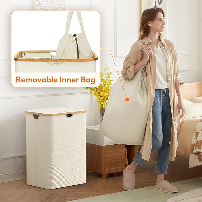 Lifewit 150L Laundry Basket - Image 3