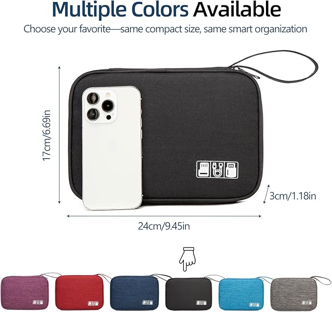 Cord Organizer Travel Case, Cable Organizer Bag - Image 4