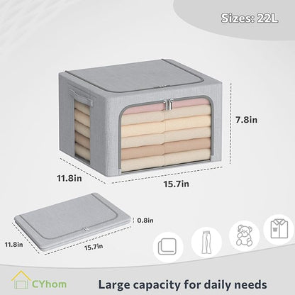 CYhom Clothes Storage Bins Box - Image 6