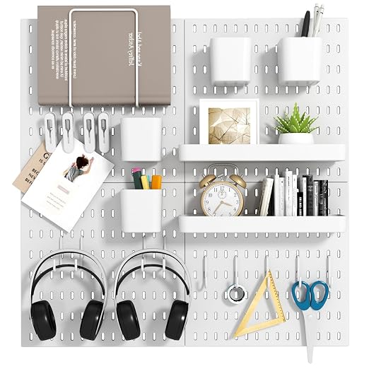 Peg Board Combination Kit, 4 Pegboards by VEOFEMLEA