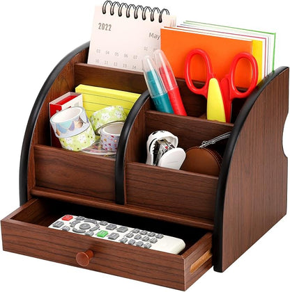 Foraineam Wooden Desk Organizer - Image 3