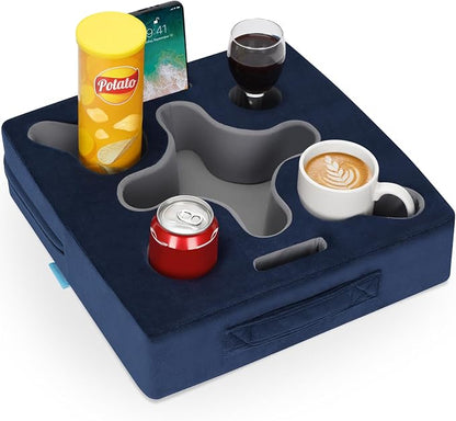 Couch Cup Holder-Sofa Cup Holder Pillow Tray Caddy Cupholder by IGOHEALS-Akindofmagic