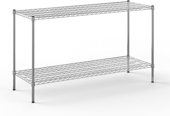 21" Deep x 60" Wide x 34" Height Wire Shelving Kit | 2-Tier | NSF Commercial by Regal+Altair