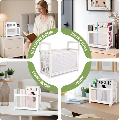 Magazine Rack & Holder – Multi-Purpose Storage Organizer - Image 4