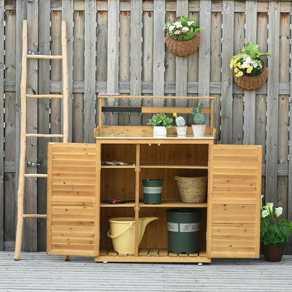 3-Tier Garden Storage Shed - Image 2