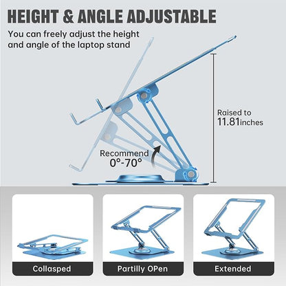 Laptop Stand for Desk, Adjustable Computer Stand - Image 4