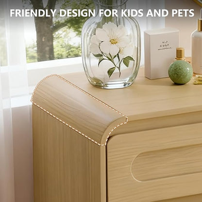 Wood Dresser, Modern 6 Drawers Dressers & Chest of Drawers - Image 5