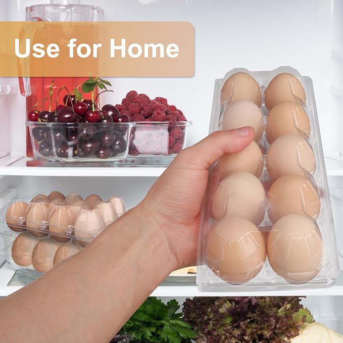 98 Pack Bulk Egg Cartons, Egg Tray Carton Holder - Image 6