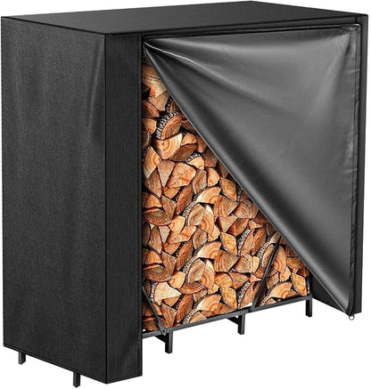 Vailge Firewood Rack Cover 4FT, Waterproof Firewood Rack Outdoor Cover by VAILGE