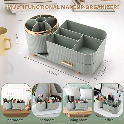 Makeup Organizer for Vanity, Cosmetic Display Case - Image 3