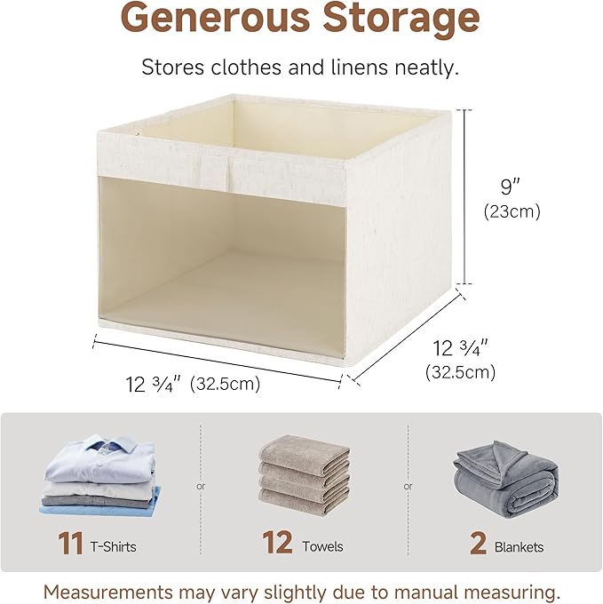 StorageWorks Closet Storage Bins - Image 2