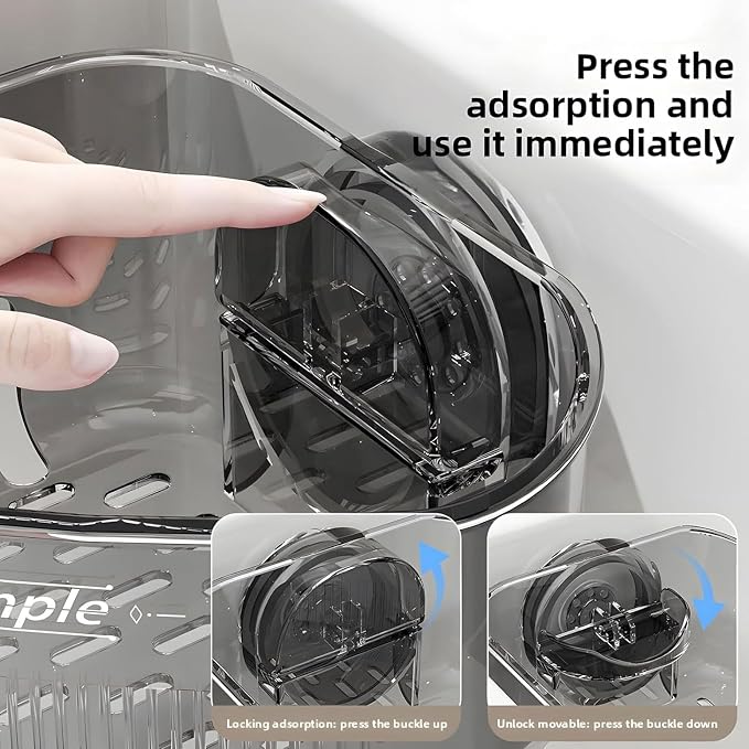 2PCS Sink Organizer Rack for Kitchen for Sponges, Sink Corner Drain Box - Image 5