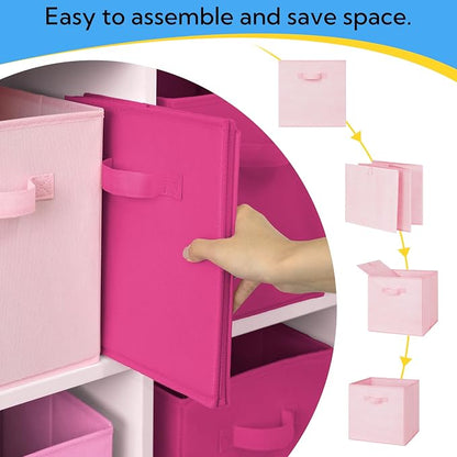Cupic Cupid 11 Inch Storage Cube, Fabric Cube Storage Bin - Image 8
