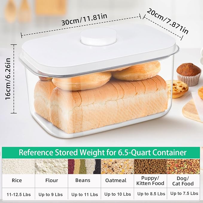 Large Bread Box with Easy-Carrying Handles - Image 3
