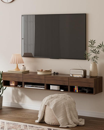 Floating Nightstand, Small Modern Floating Nightstand - Image 7