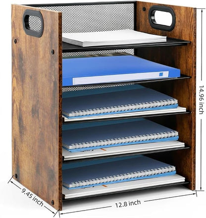 Wood Desk Organizer - Image 3