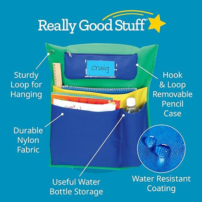 Really Good Stuff Deluxe Multi-Pocket Chair Pockets - Image 5