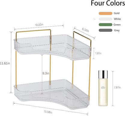 YCIA&DONE Corner Bathroom Counter Organizer, Makeup Organizer - Image 4