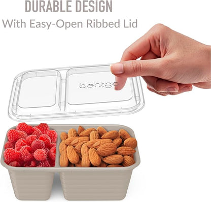 Bentgo Prep - 2-Compartment Snack Containers - Reusable, Microwaveable - Image 5