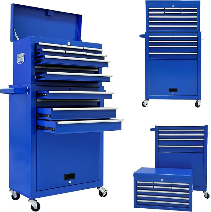 13 Drawer Tool Chest, Toolbox by Kirmosal