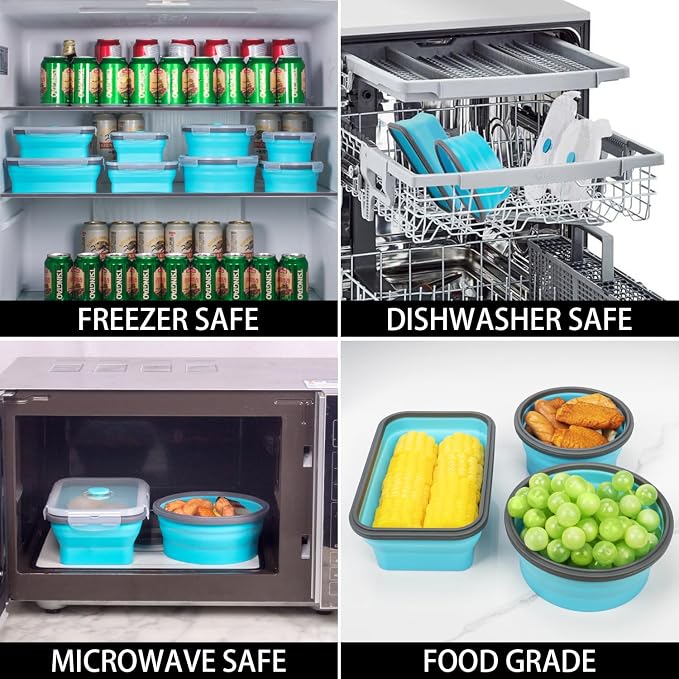 Collapsible Food Storage Containers - Image 4