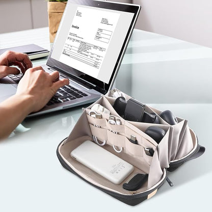 simtoper Electronic Organizer Travel Case Bag - Image 6