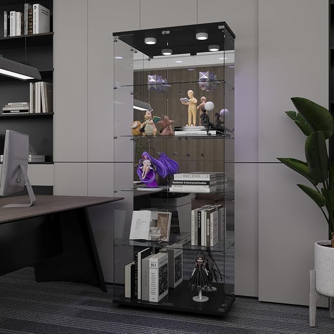 Beauty4U Glass Display Cabinet - Image 9