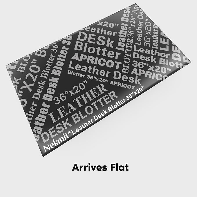 Nekmit Leather Desk Blotter Pad 36 x 20 Inches, Waterproof - Image 7