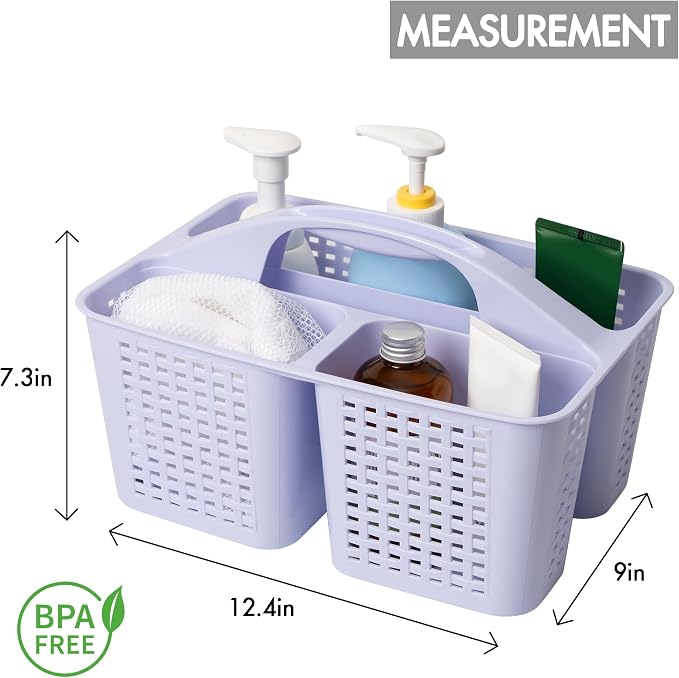 Tiawudi Portable Shower Caddy, Caddy Organizer - Image 2