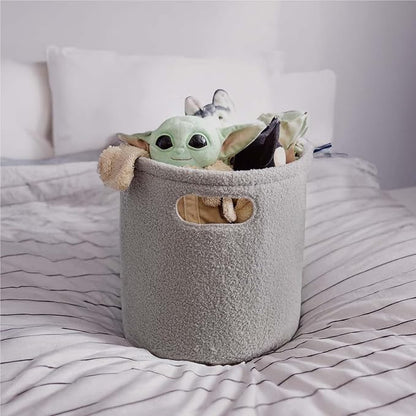 PUTSKA Basket – Round Storage for Toys and Clothes, Stuffed Animals – Soft Baby - Image 7