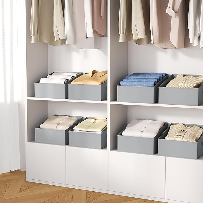 DIMJ Closet Storage Bins 8 Pack - Image 7