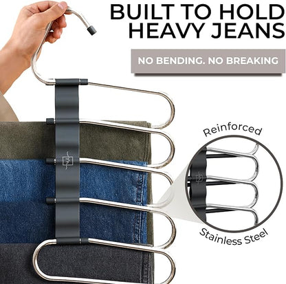 MORALVE Pants Hangers Space Saving - Image 4