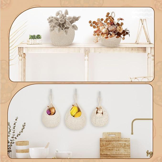 Hanging Fruit Baskets for Kitchen - Image 5