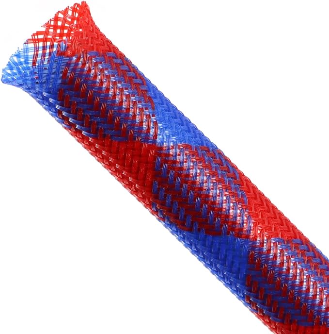 Braided Cable Sleeving, PET Expandable Braided Cable Sleeve, Flexible Mesh by ConveniencetoYourLife