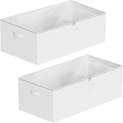 SpaceAid 2 Pack 10" High Under Bed Storage Containers, Large Underbed Storage - Image 7