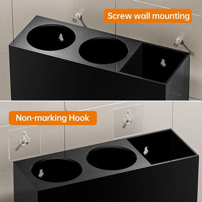 Hair Tool Organizer Acrylic: Hair Dryer Holder Wall Mount - Image 7